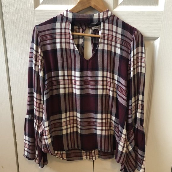 American Rag Cutout Blouse - Picture 2 of 5